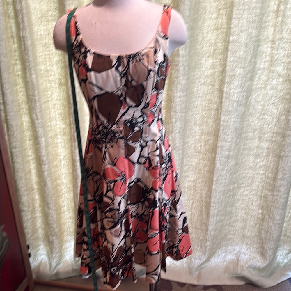 Floral Print Sleeveless Dress